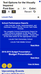 Mobile Screenshot of lincolnparkboe.org